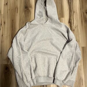 Abercrombie & Fitch Soft Essential Hoodie Light Gray Heather